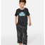 PADDLE OUT LWA TEE-BOY -Rip Curl03BTTE-WASHED BLACK-1to2
