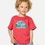 PADDLE OUT LWA TEE-BOY -Rip Curl03BTTE-Washed Red-7to8