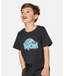 PADDLE OUT LWA TEE-BOY -Rip Curl03BTTE-WASHED BLACK-1to2