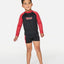 PADDLE OUT SET UPF L/S-BOY -Rip Curl137TRV-Washed Red-1to2