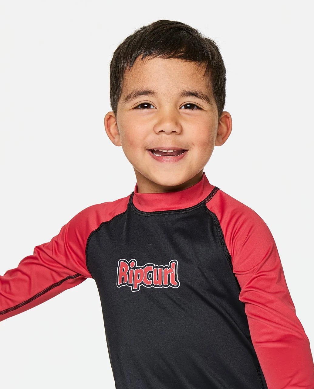 PADDLE OUT SET UPF L/S-BOY -Rip Curl137TRV-Washed Red-1to2