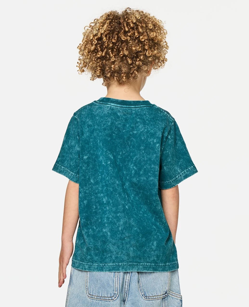 PADDLE OUT WASH TEE-BOY -Rip Curl03CTTE-BLUE GREEN-1to2