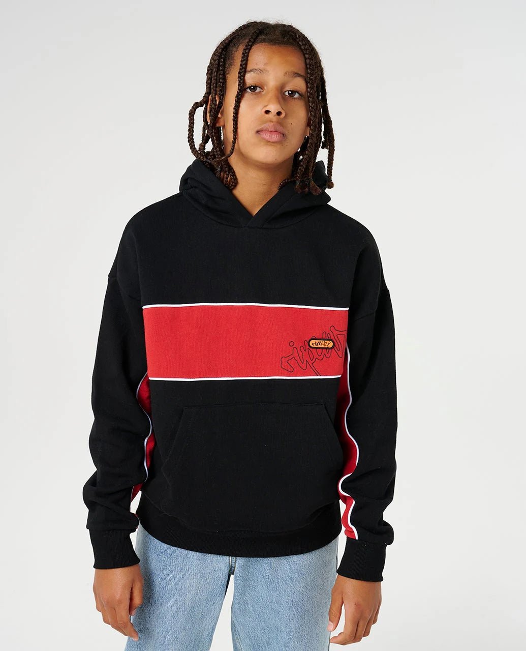 PANEL BEATER FLEECE - BOY - Rip Curl03ZBFL-BLACK-8