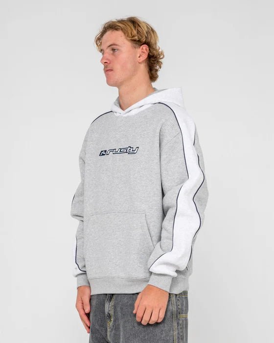 PANELA ANDERSON 2.0 HOODED FLEECE - RustyFTM1179-GREY MARLE-XS