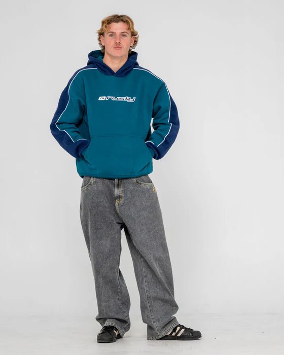 PANELA ANDERSON 2.0 HOODED FLEECE - RustyFTM1179-GREY MARLE-XS