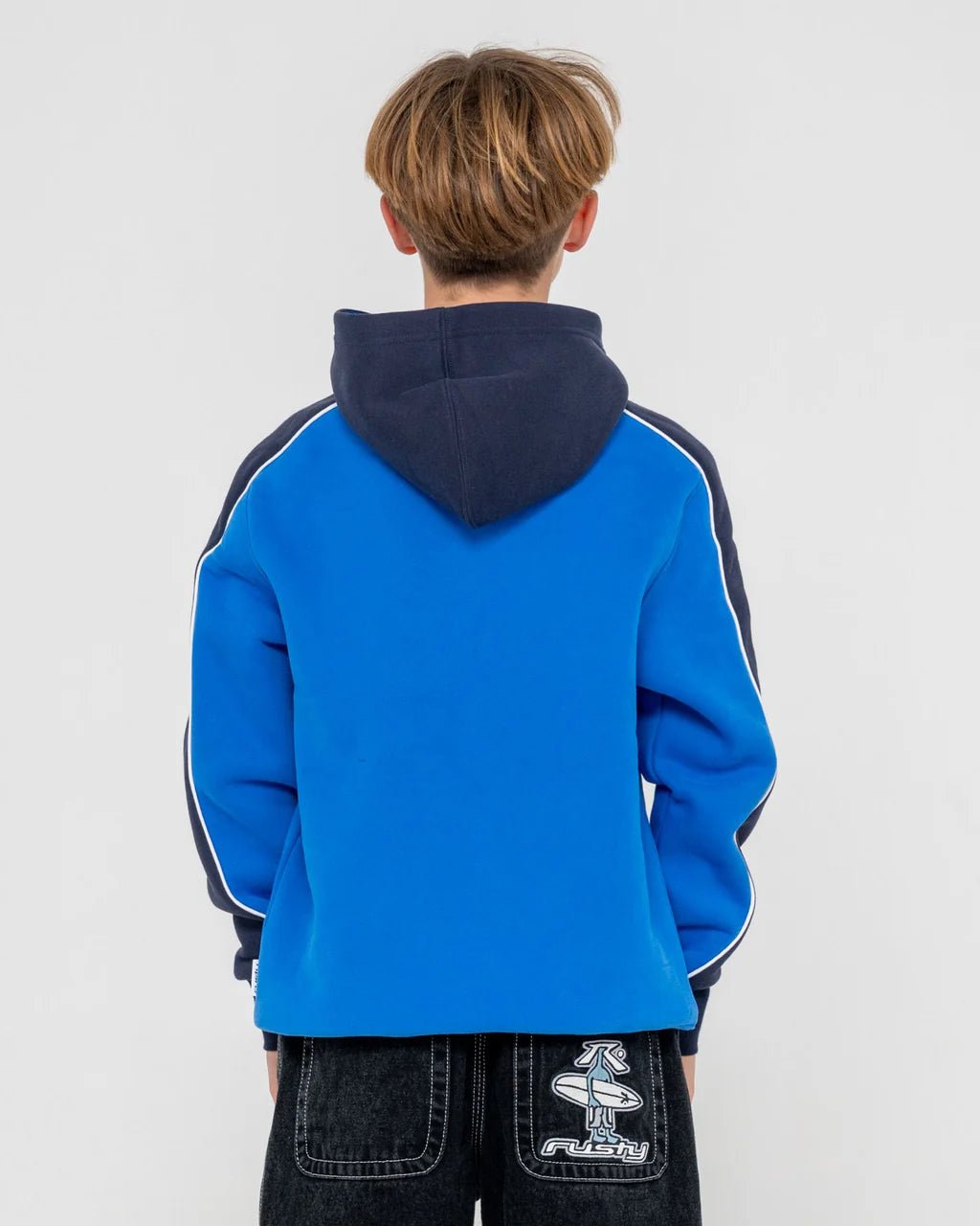 PANELA ANDERSON 2.0 HOODED FLEECE BOYS - RustyFTB0323-ROYAL BLUE-6