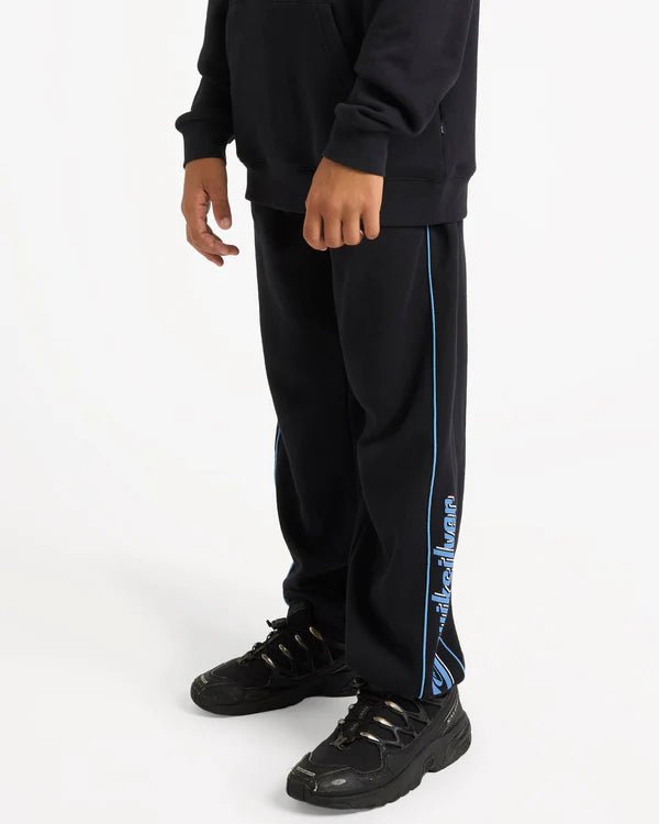 PANELLED TRACKPANTS YTH - Quiksilver25C121671-BLACK-XS/8