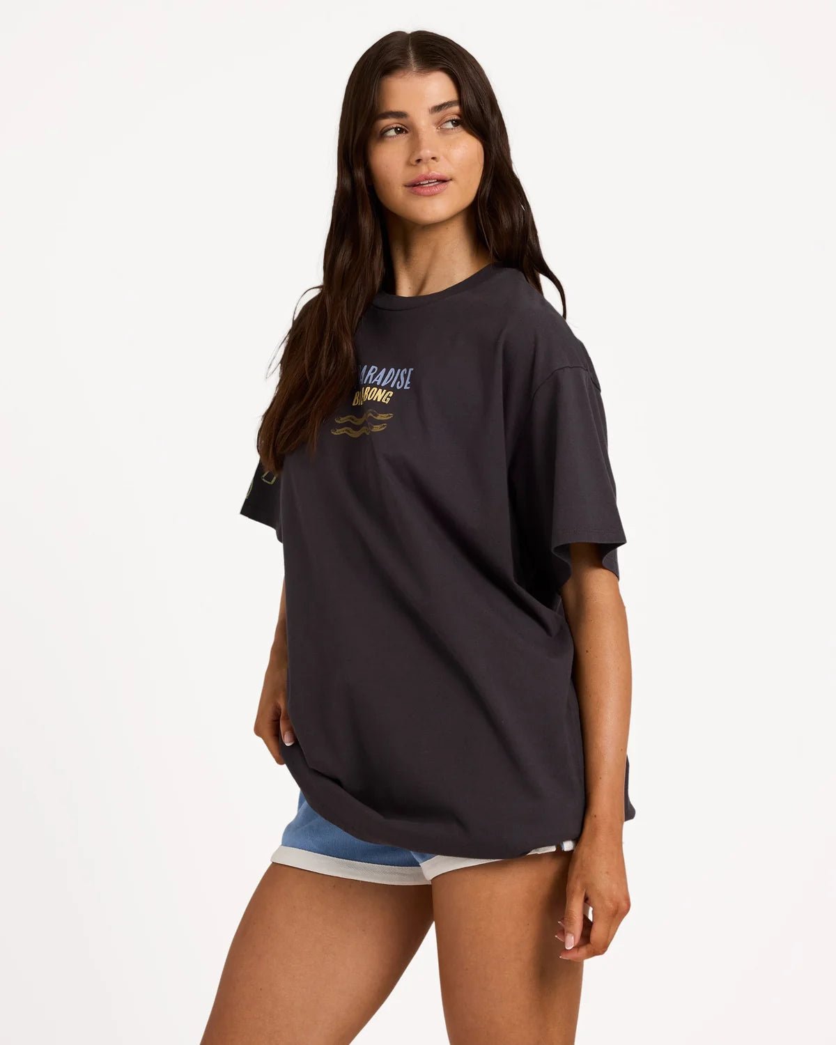 PARADISE 73 TEE -BillabongUBJZT00568-BLACK SANDS-XS/6