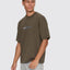 Paradise Built Oversize Box Crop Tee -ThrillsTH26-150F-Olive Night-S