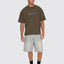 Paradise Built Oversize Box Crop Tee -ThrillsTH26-150F-Olive Night-S