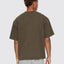 Paradise Built Oversize Box Crop Tee -ThrillsTH26-150F-Olive Night-S