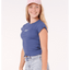 PARADISE CLUB RIB TEE - GIRL - Rip Curl05WGTE - Washed Navy - 8