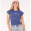 PARADISE CLUB RIB TEE - GIRL - Rip Curl05WGTE - Washed Navy - 8