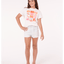 PARADISE CLUB SUMMER TEE - GIRL - Rip Curl05NGTE - BONE - 8