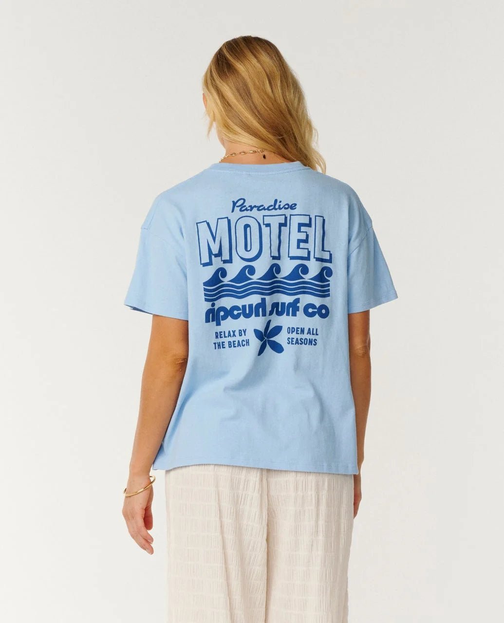 PARADISE MOTEL RELAXED TEE -Rip Curl0QVWTE-Powder Blue-2XS