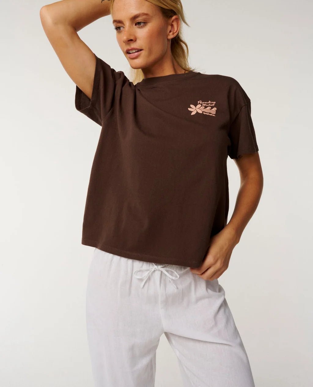 PARADISE MOTEL RELAXED TEE -Rip Curl0QVWTE-Brown-XL
