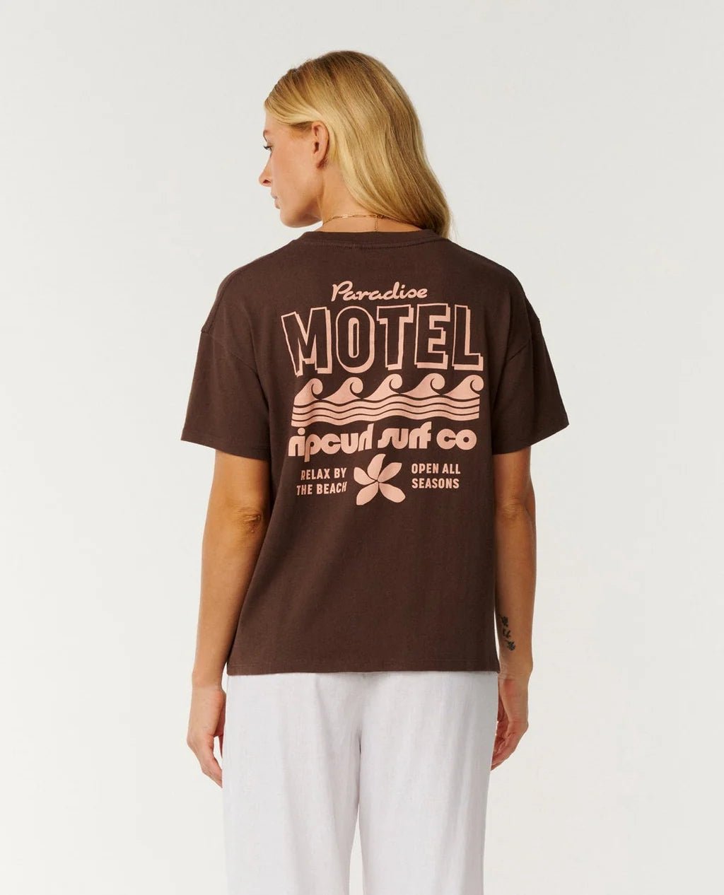 PARADISE MOTEL RELAXED TEE -Rip Curl0QVWTE-Brown-XL
