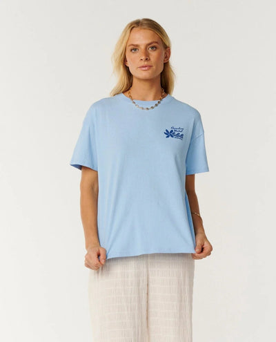 PARADISE MOTEL RELAXED TEE -Rip Curl0QVWTE-Powder Blue-2XS