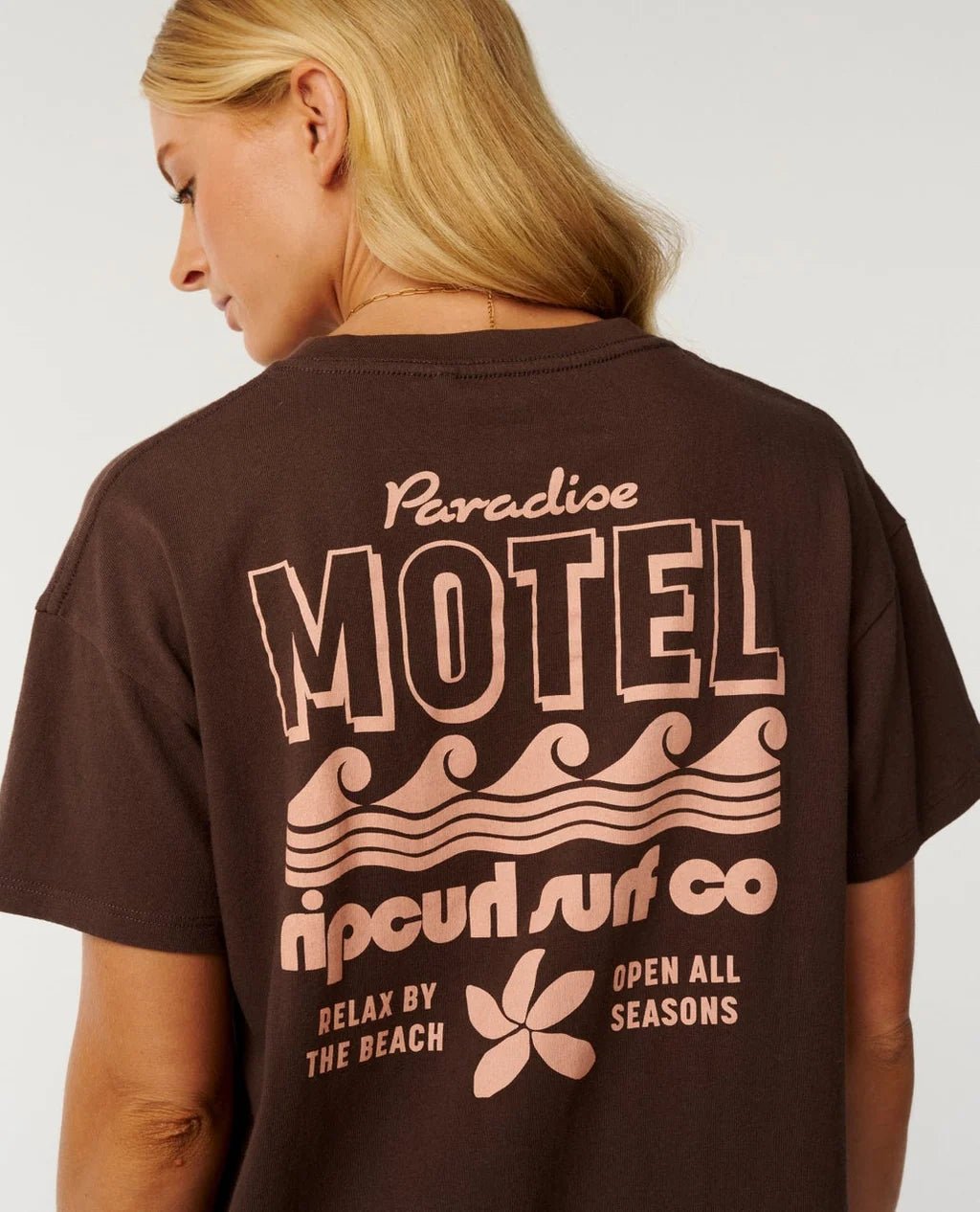 PARADISE MOTEL RELAXED TEE -Rip Curl0QVWTE-Brown-XL