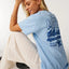PARADISE MOTEL RELAXED TEE -Rip Curl0QVWTE-Powder Blue-2XS