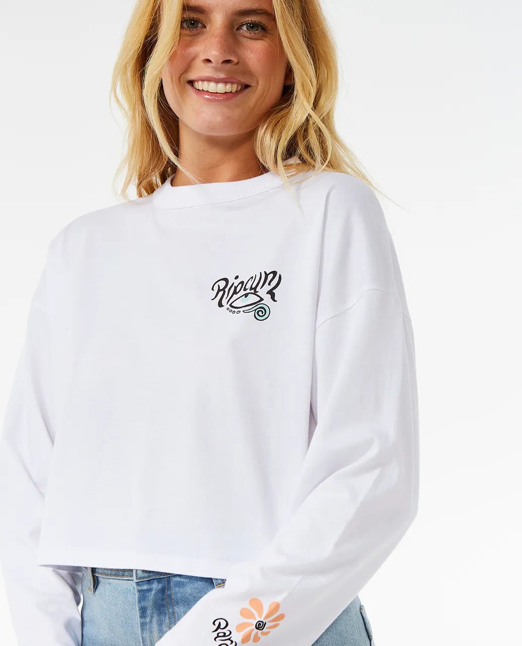 Paradiso Ls - Rip Curl0c0wte - 1000 - White - M