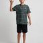 PARALLEL STRIPE HUEYS | YOUTH SS TEE -The Mad HueysH426B01008-PINE GREEN-8