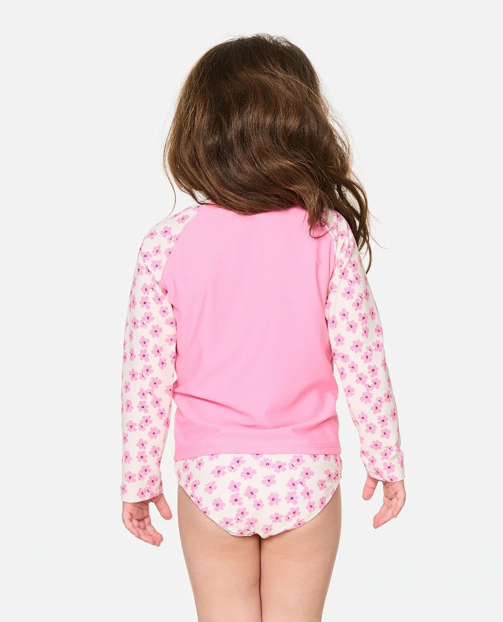 PARTY WAVE 2 PIECE SET - GIRL -Rip Curl147JRV-PEACH-3to4