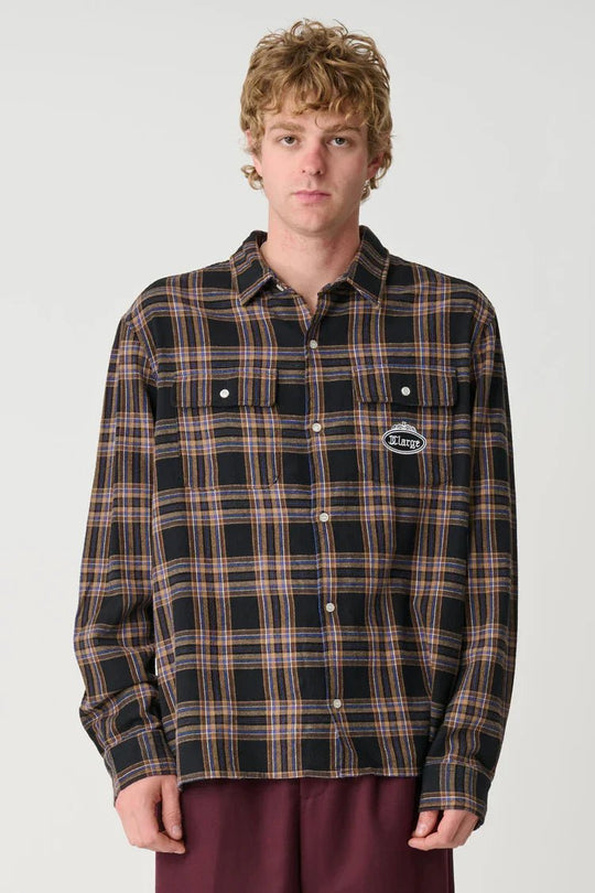 Patch Stripe LS Shirt