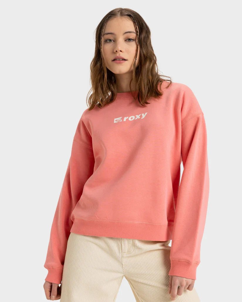Perfect Place Crew Brushed - RoxyERJFT04958 - MJM0 - Lantana - L