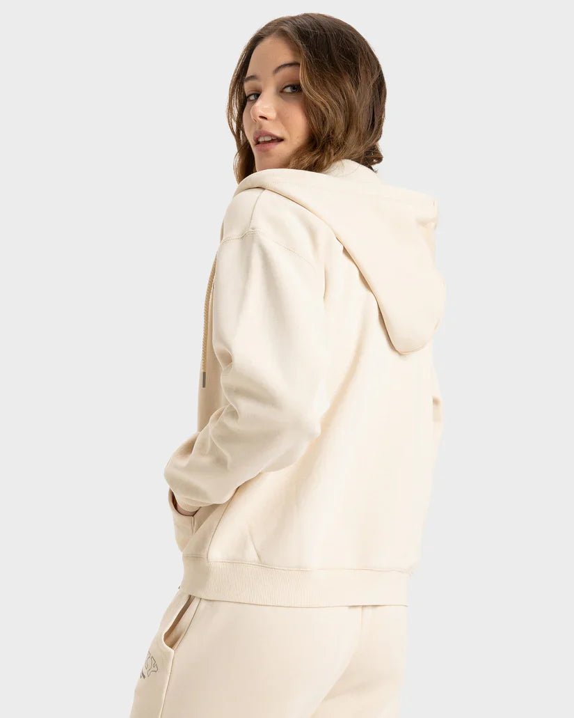 Perfect Place Zip Brushed - RoxyERJFT04960 - Parchment - L