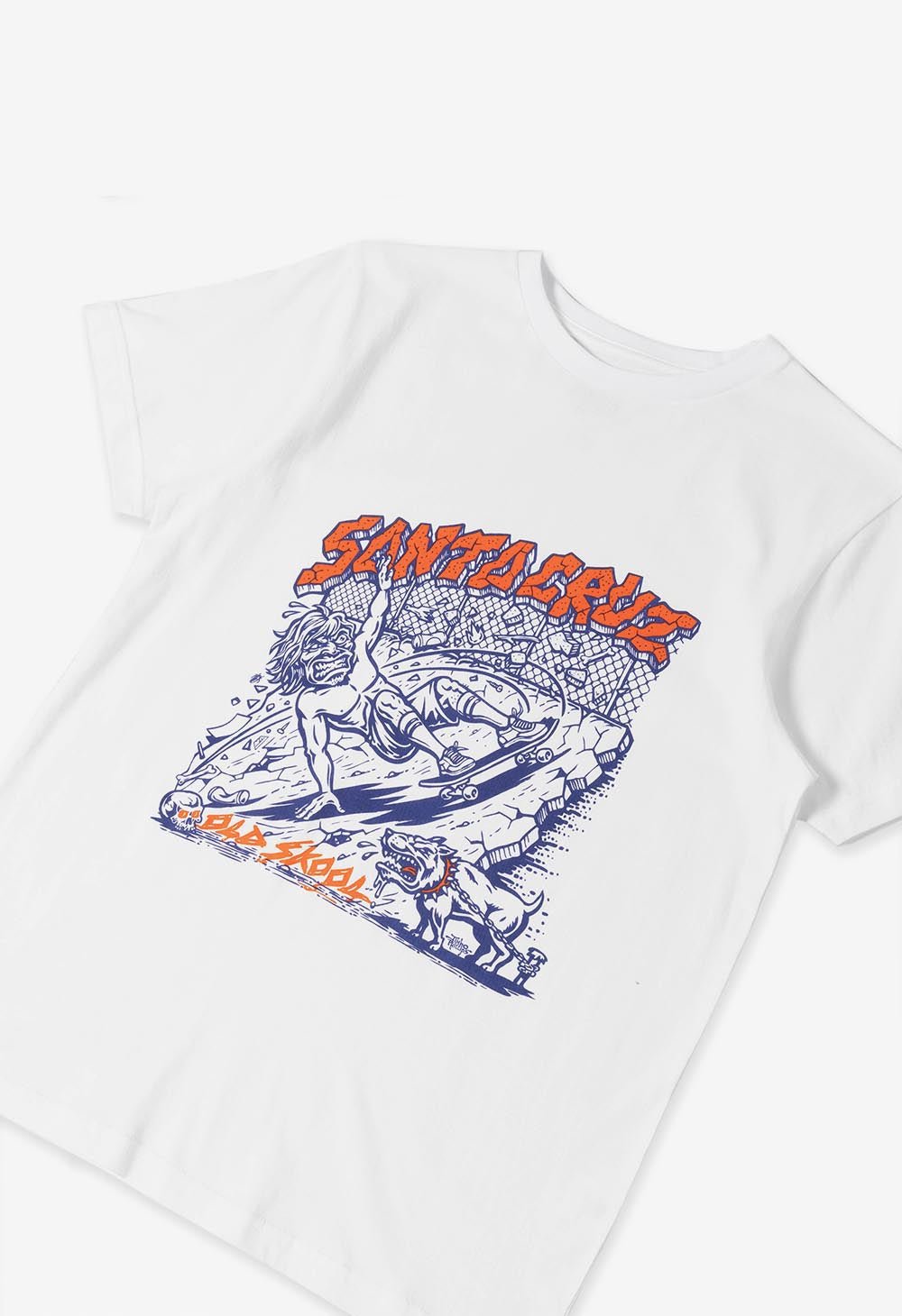 Phillips Eyegore Youth SS Tee - Santa CruzSC - YTD1648 - White - 10