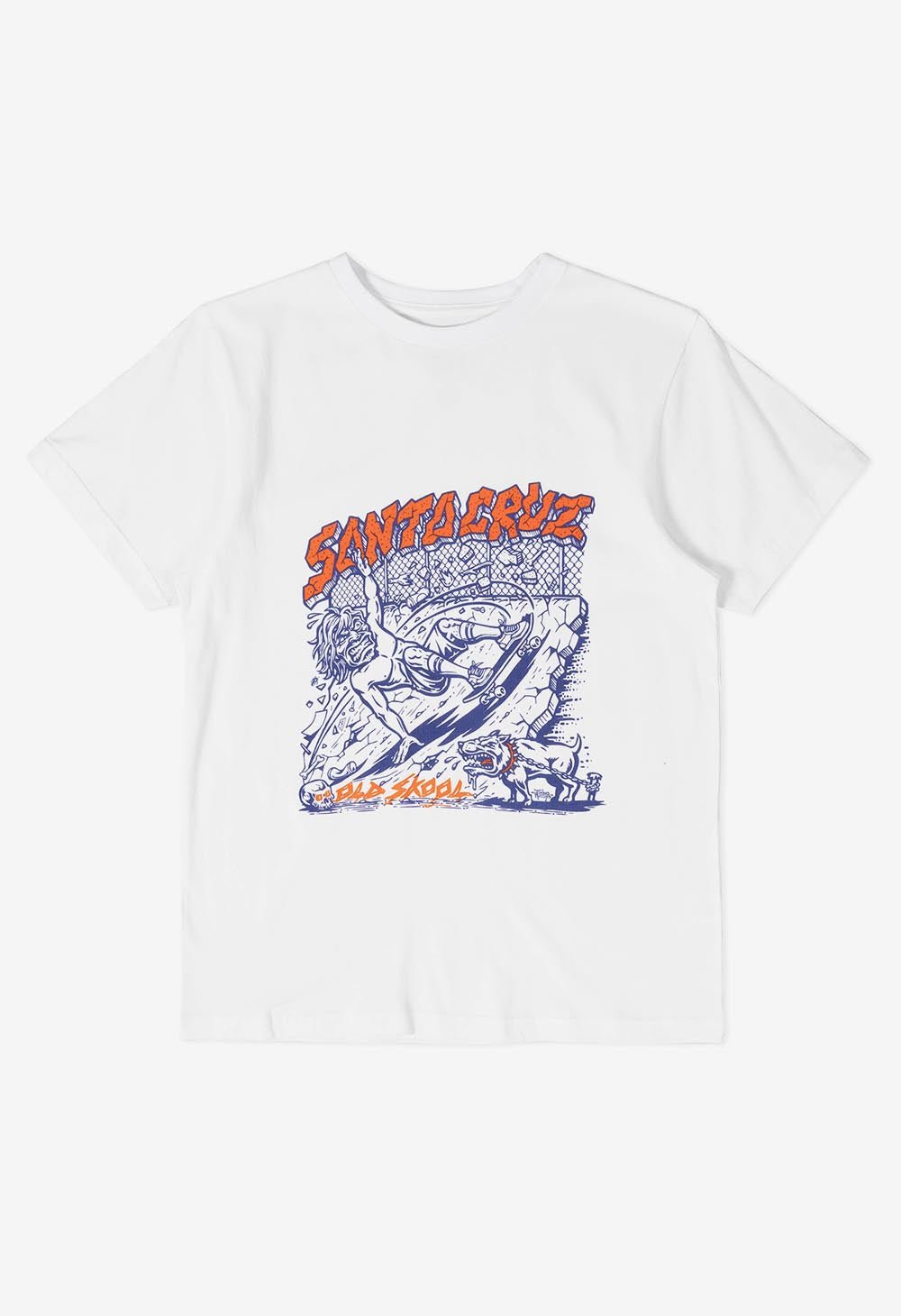 Phillips Eyegore Youth SS Tee - Santa CruzSC - YTD1648 - White - 10