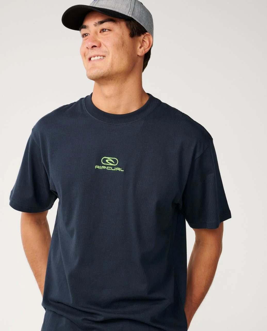 PILL ICON TEE -Rip Curl106MTE-DARK NAVY-XS