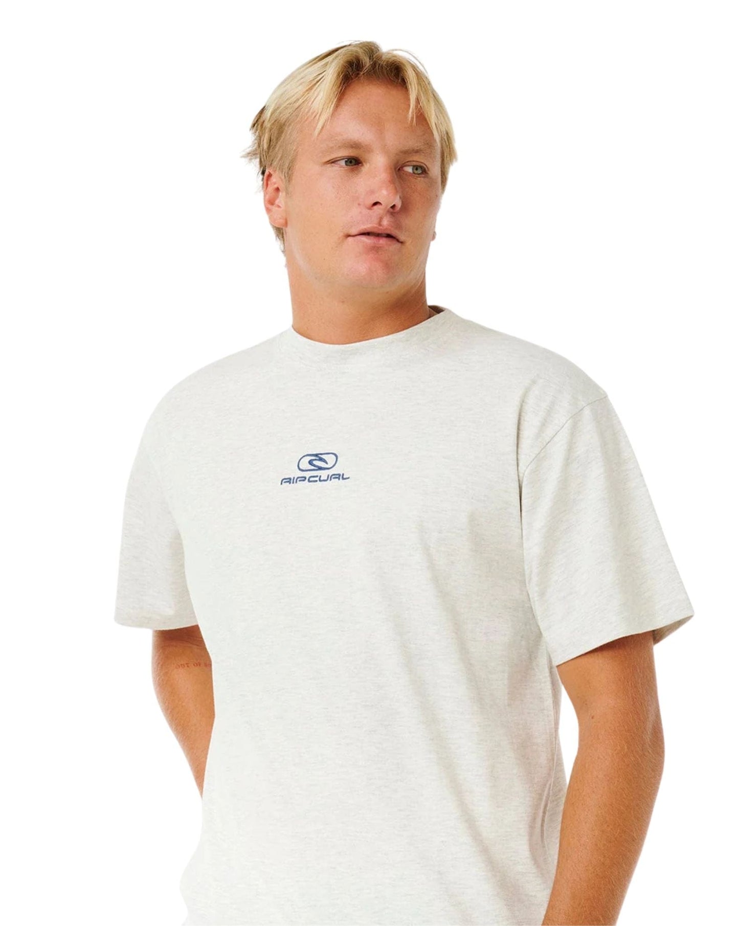 PILL ICON TEE -Rip Curl106MTE-SPORTS MARLE-XS