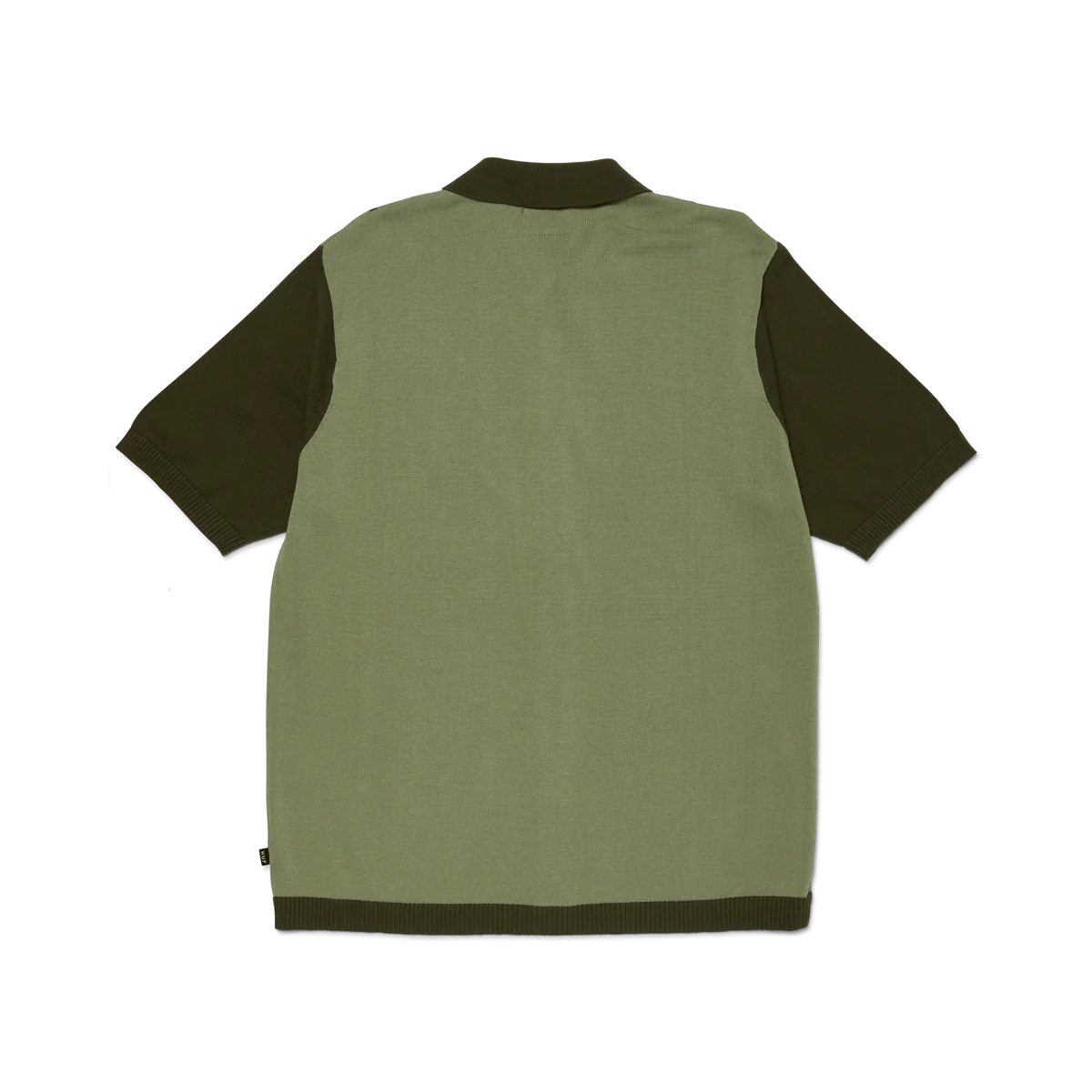 Pillar S/S Knit Sweater - HUFHUF - AU - SP25 - D2 - 0019 - Moss - M