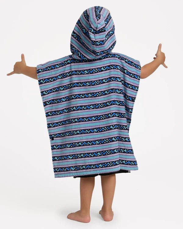 PITTED HOODED TOWEL -QuiksilverUQKAA03010-STILLWATER-1SZ