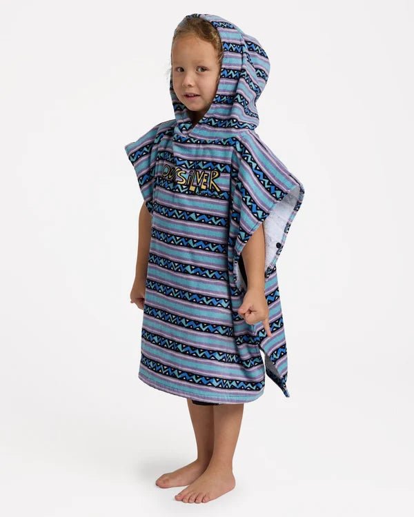 PITTED HOODED TOWEL -QuiksilverUQKAA03010-STILLWATER-1SZ