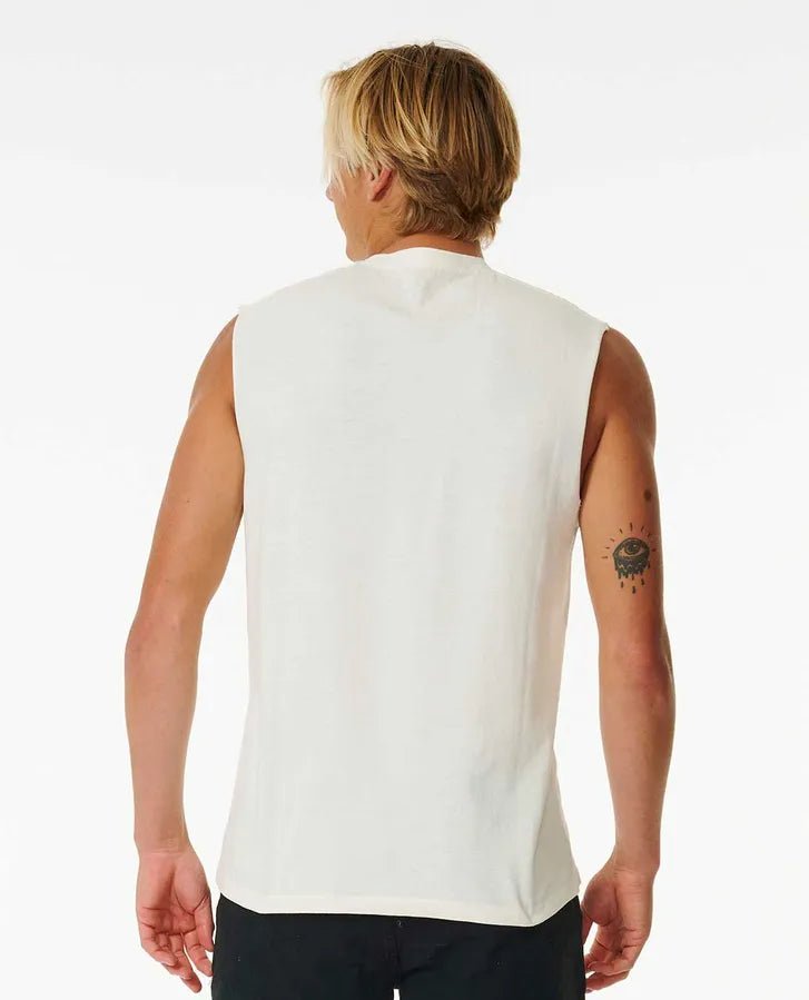 PLAIN WASH MUSCLE - Rip Curl0BVMTE - BONE - M