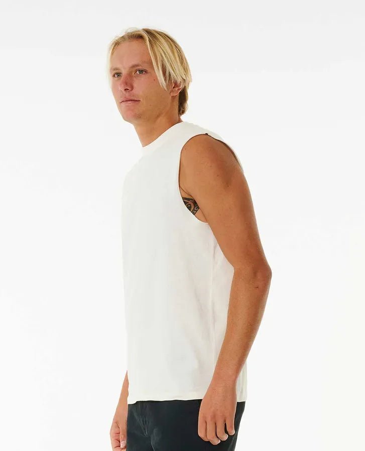 PLAIN WASH MUSCLE - Rip Curl0BVMTE - BONE - M