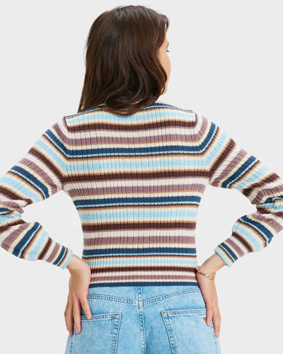 PLAYA MORNING SWEATER - RoxyERJSW03680-SKY BLUE-XS