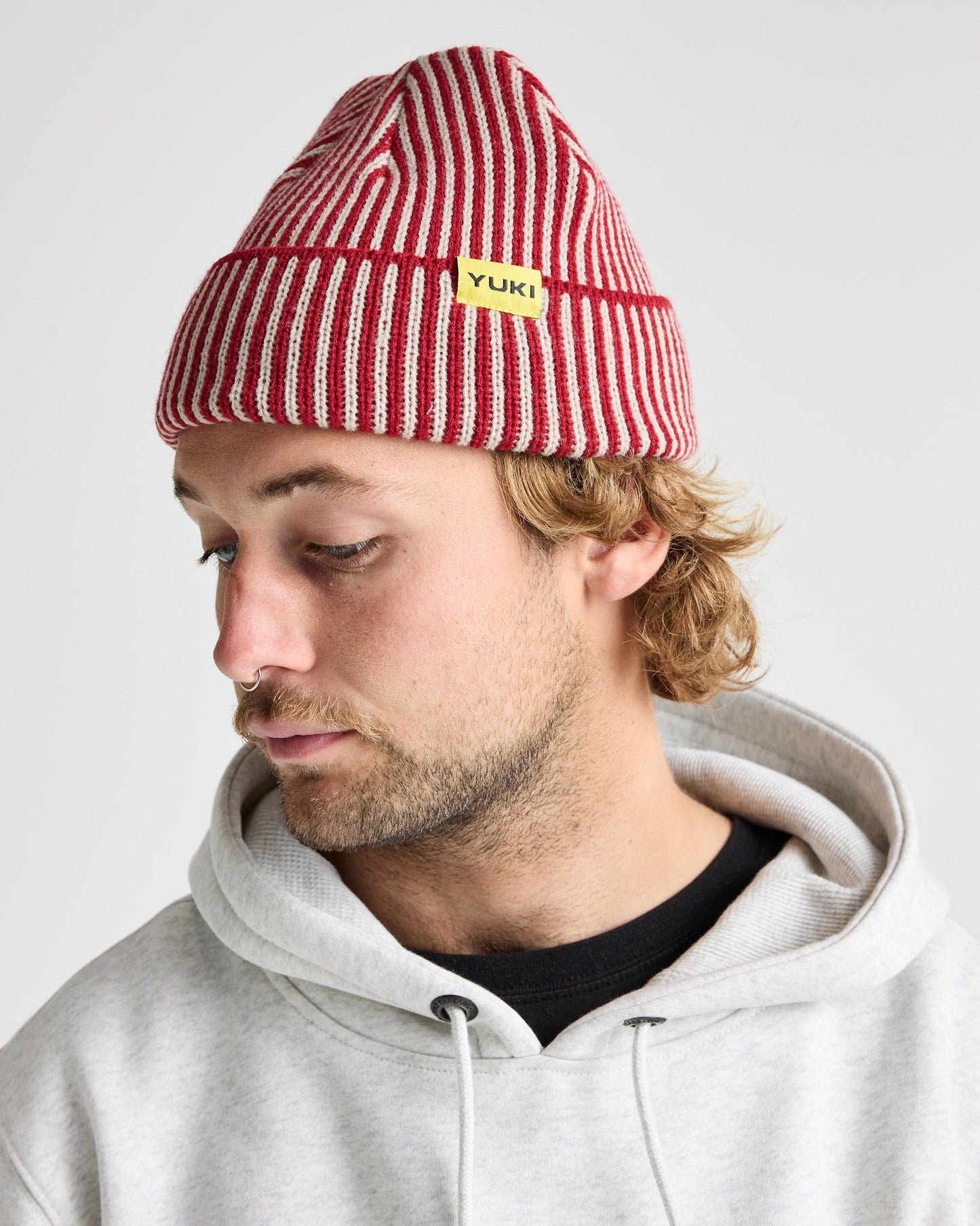 Pleasures Beanie - Yuki ThreadsW26PBRRD-Rhythmic Red