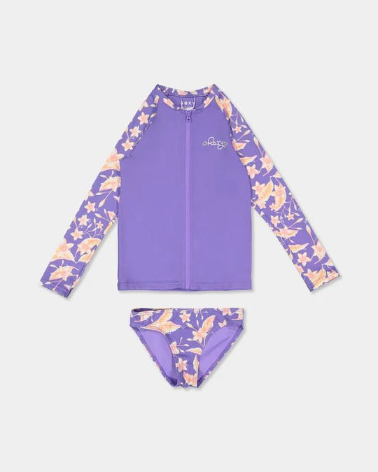 PLUMERIA LOVE LS LYCRA SET