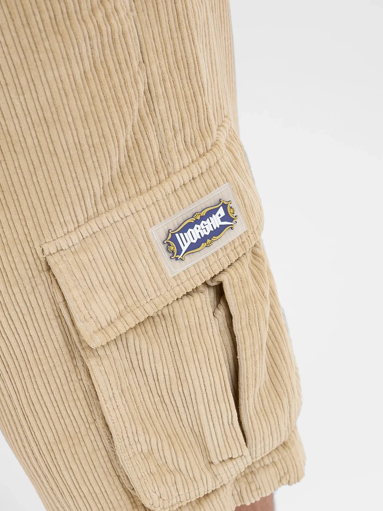 Podium Cord Cargo Short - WorshipPH24 - 303F - Faded Khaki - 28