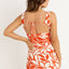 POPPY TIE BACK MINI DRESS - RhythmCD24W - DR29 - RED - 6