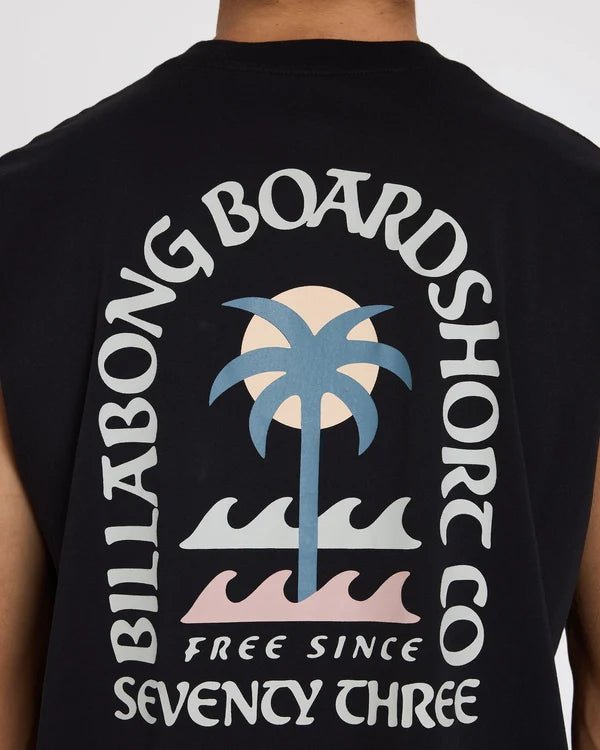 PORTAL MUSCLE -BillabongUBYZT00836-WASHED BLACK-S