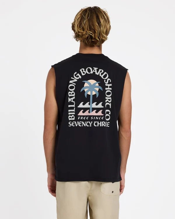 PORTAL MUSCLE -BillabongUBYZT00836-WASHED BLACK-S
