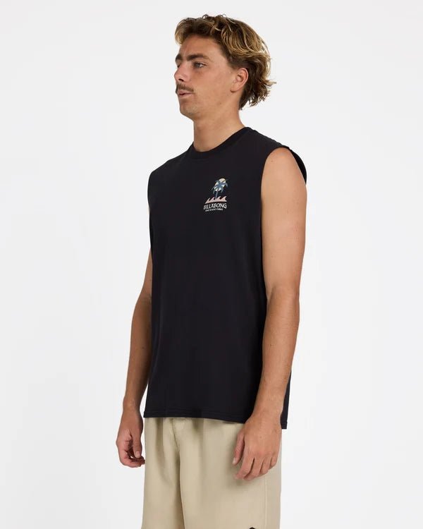 PORTAL MUSCLE -BillabongUBYZT00836-WASHED BLACK-S
