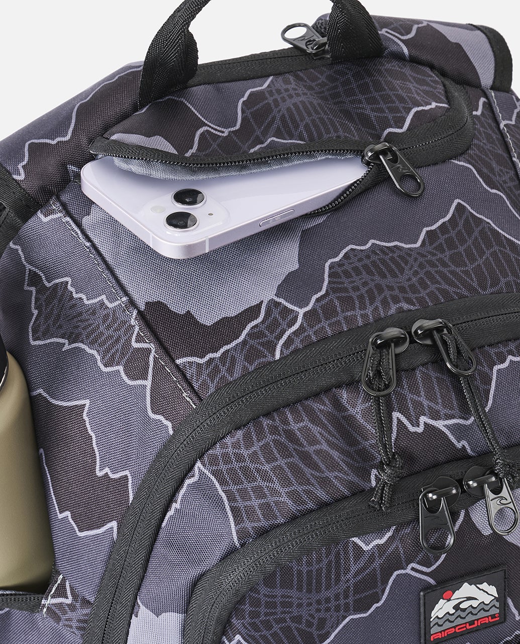 POSSE 33L CAMO CHECK -Rip Curl18IMBA-BLACK/NAVY