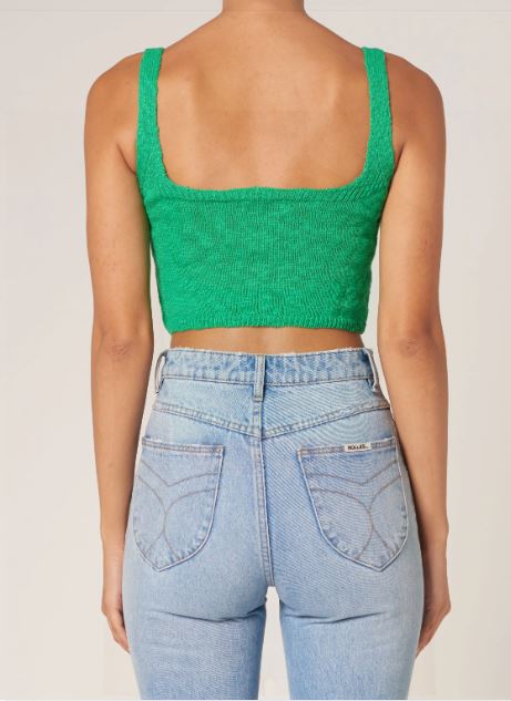 Prairie Knit Cami - Three By OneR33F14 - 7152 - GRASS - Grass - 10toM