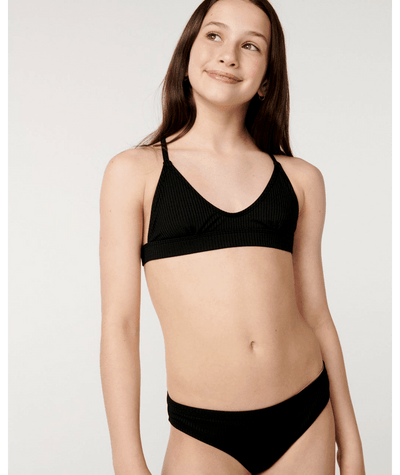 PREMIUM RIB TRI BIKINI - GIRL - Rip Curl02HGSW-BLACK-8
